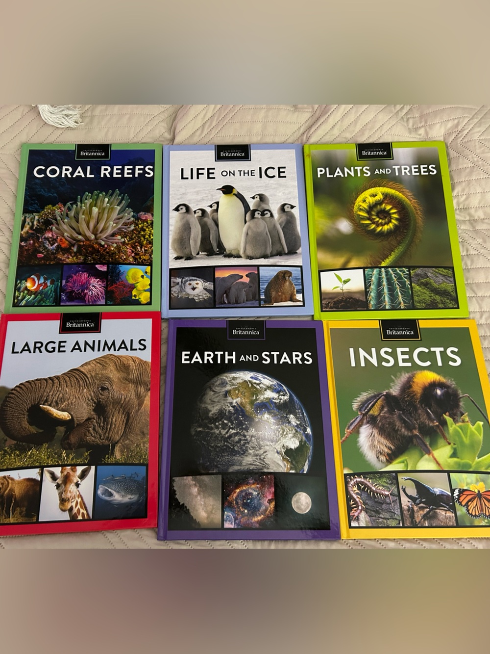 Encyclopaedia Britannica Kids Hardcover Educational Books  6 Book Set Homeschool